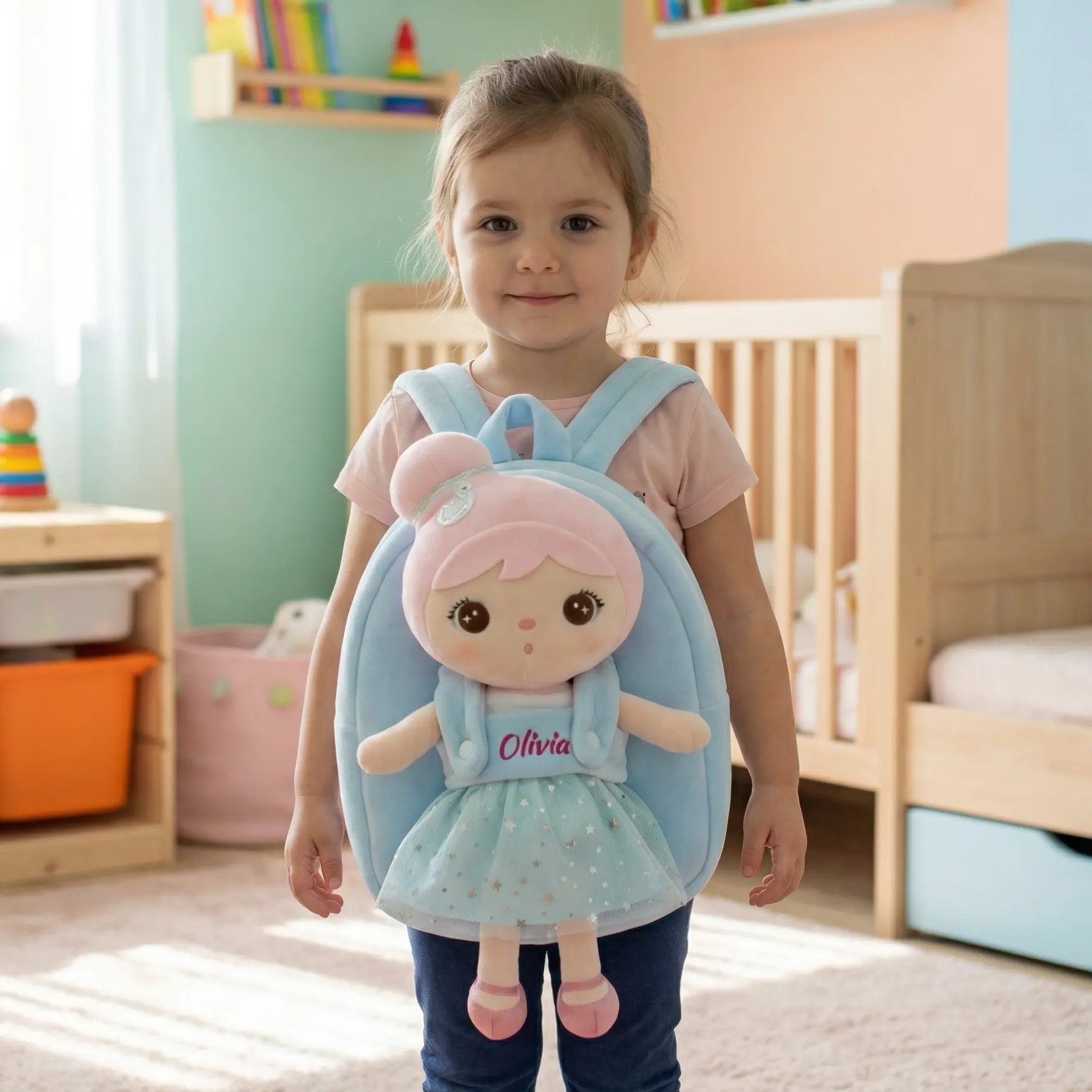 Ghiozdan Personalizat Ingeras1 Ghiozdan Personalizat Ingeras