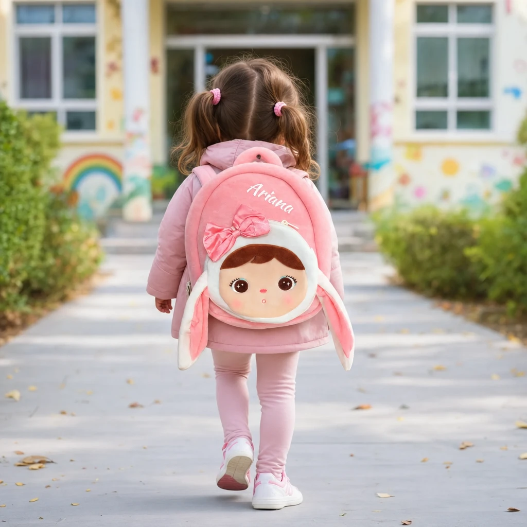 Ghiozdan Personalizat Iepurita cu Fundita1 Ghiozdan Personalizat Iepurita cu Fundita