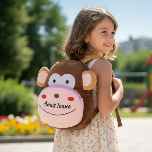Rucsacel Personalizat Maimuta