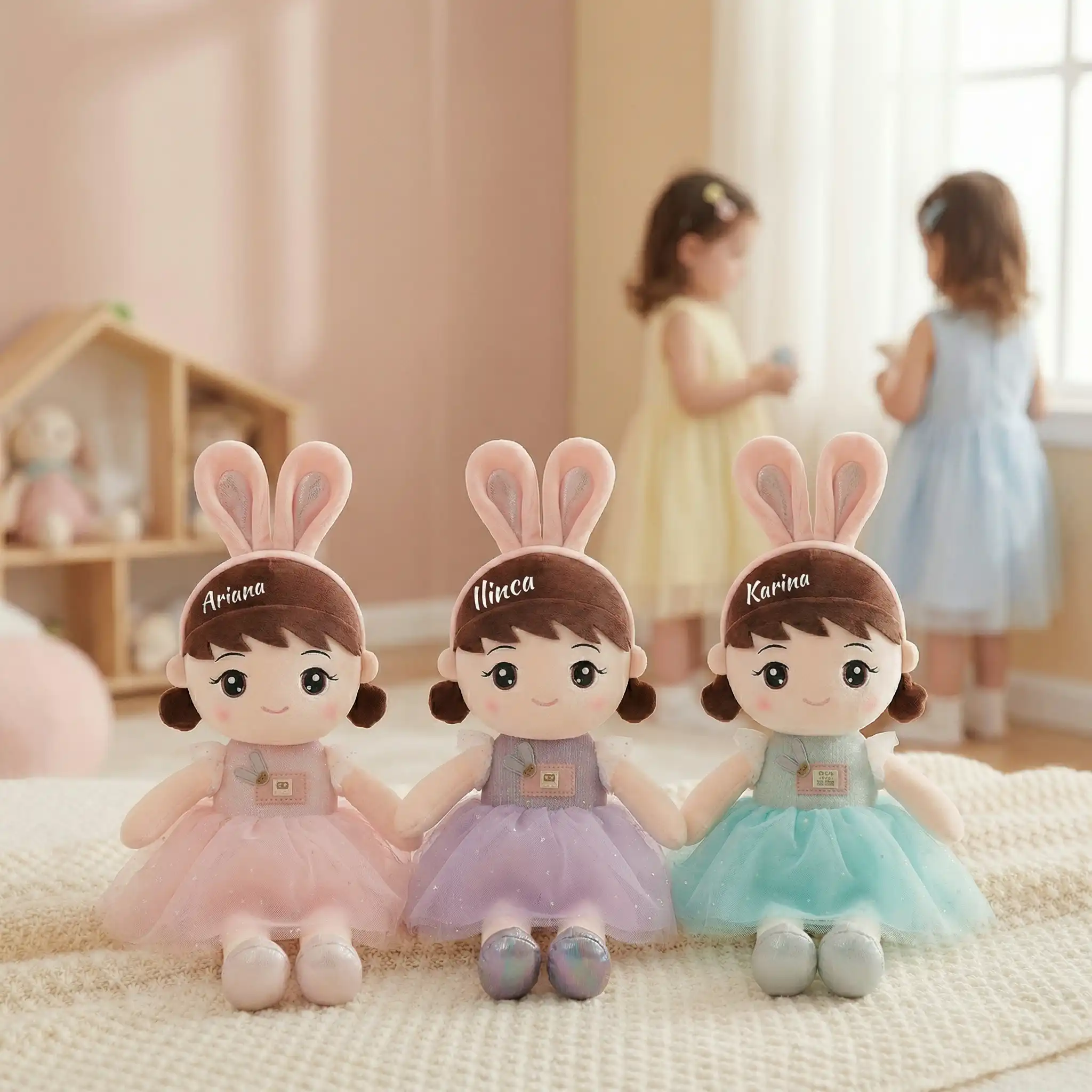 Papusa Personalizata Balerina Iepuras Papusa Personalizata Balerina Iepuras