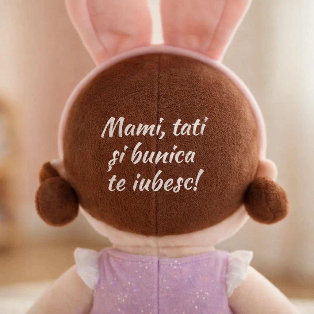 Papusa Personalizata Balerina Iepuras Papusa Personalizata Balerina Iepuras