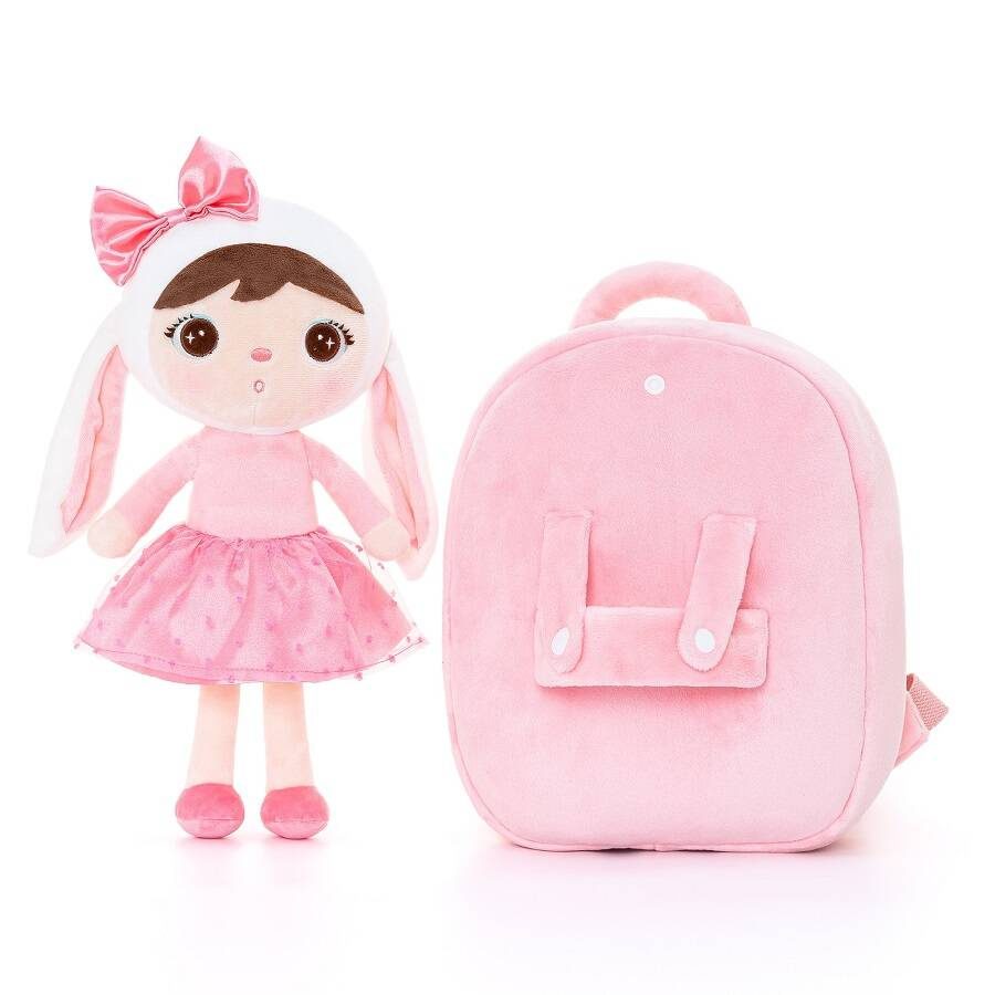Ghiozdan Personalizat Iepurita cu Fundita (3) Ghiozdan Personalizat Iepurita cu Fundita