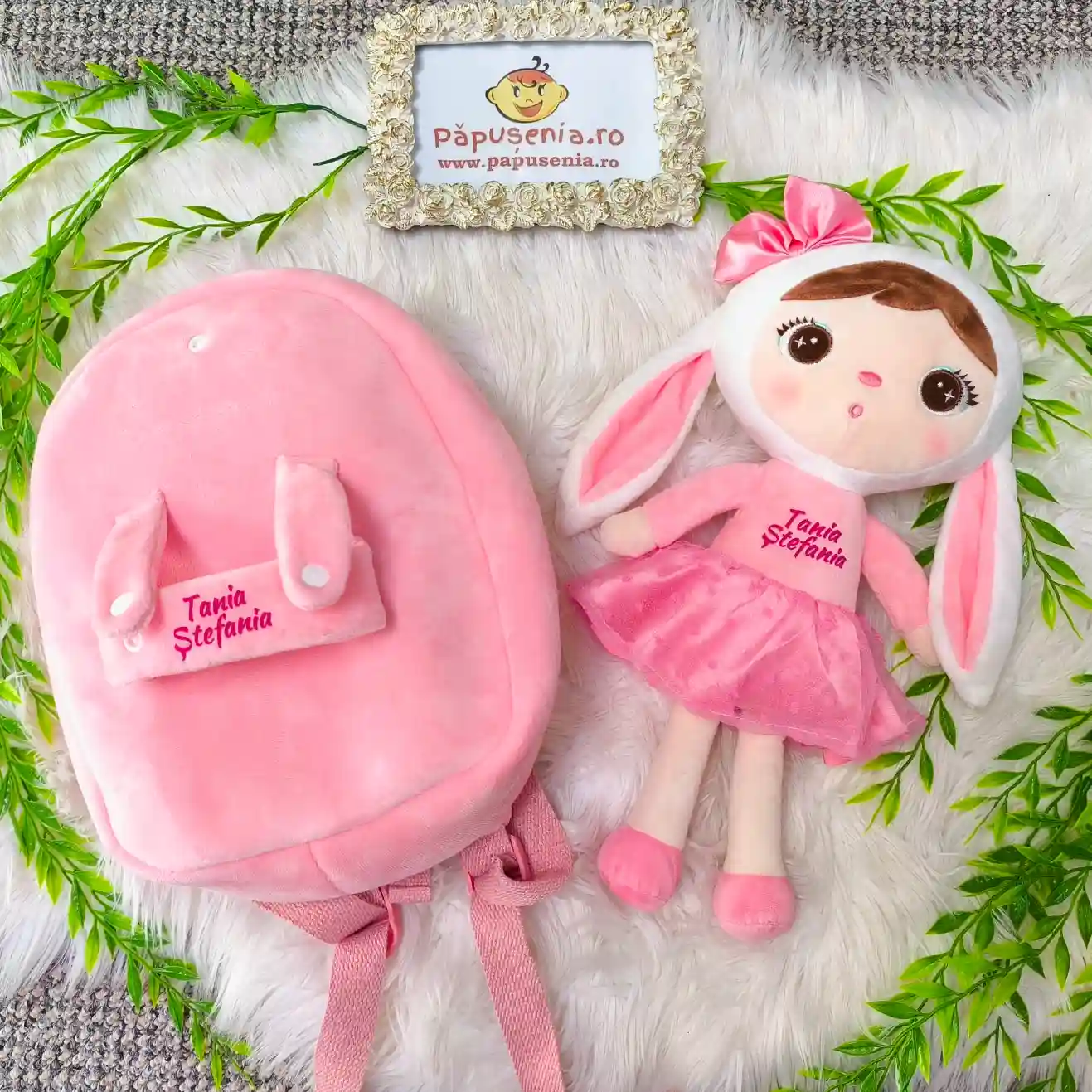 Ghiozdan cu Papusa Personalizata (2) Ghiozdan cu Papusa Personalizata