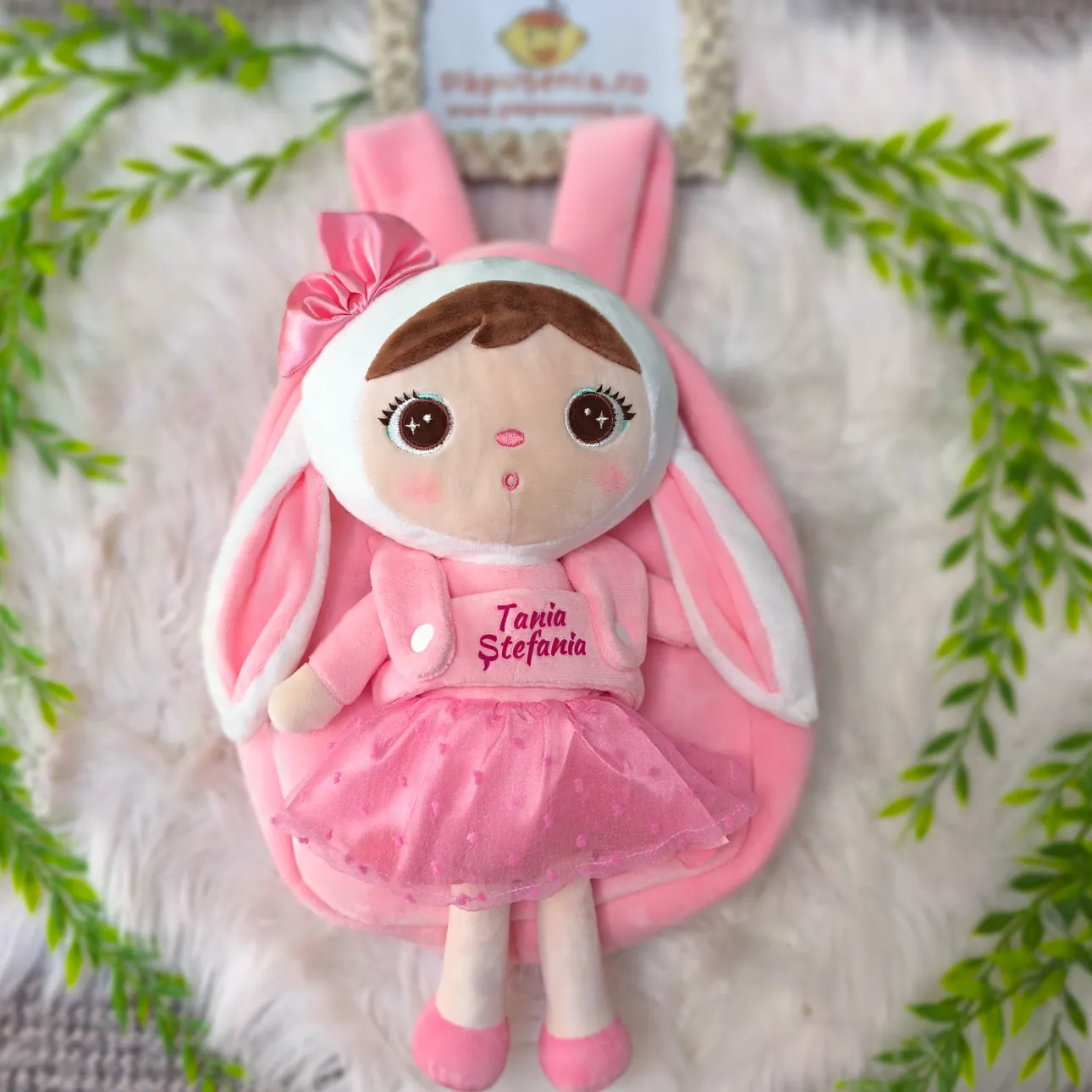 Ghiozdan cu Papusa Personalizata (3) Ghiozdan cu Papusa Personalizata