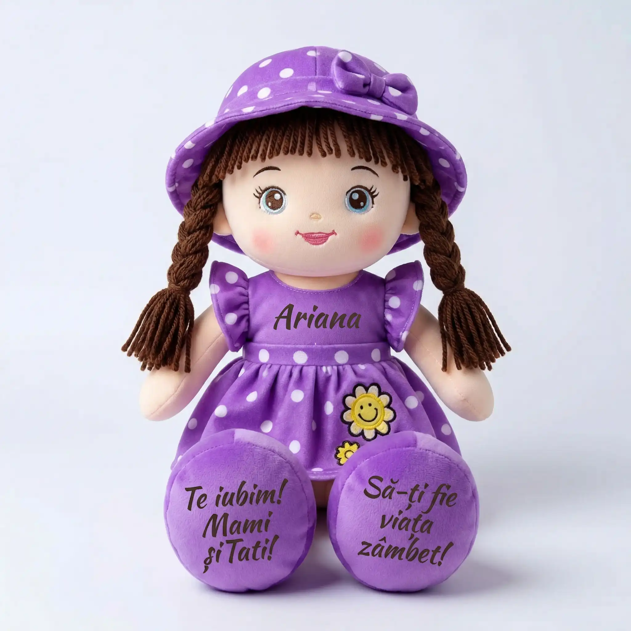 Papusa Personalizata Raza de Soare Mov Papusa Personalizata Raza de Soare Mov