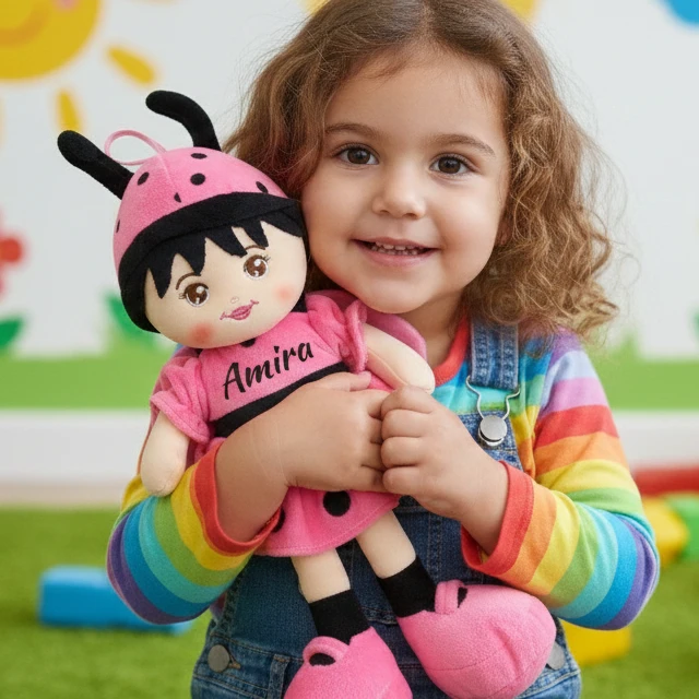 Papusa Personalizata Gargarita Roz Papusa Personalizata Gargarita Roz