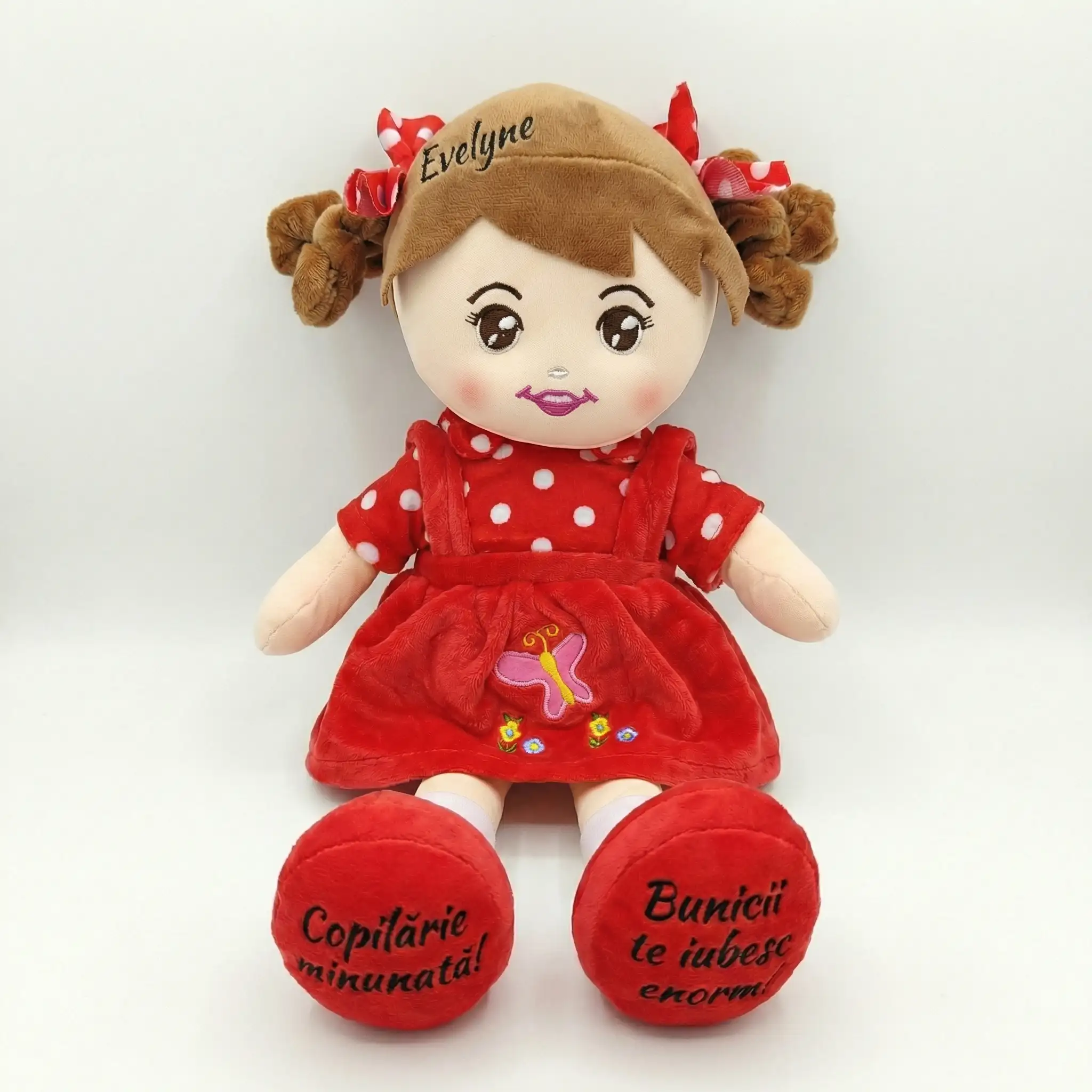 Papusa Personalizata Bulinuta Rosie Papusa Personalizata Bulinuta Rosie