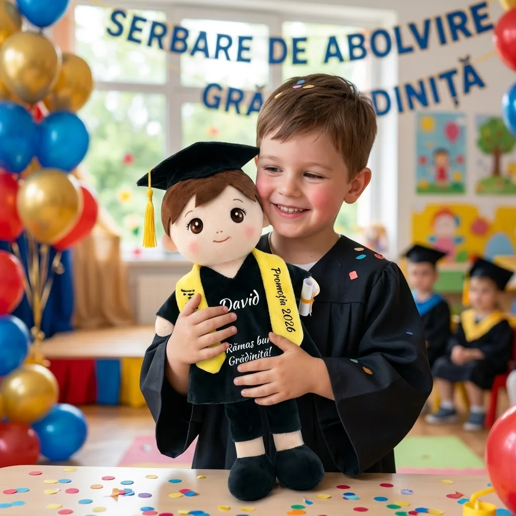 Păpușă personalizată Absolvent — băiat