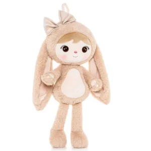 Papusa Personalizata iepurita cu Blanita Be (3) Papusa Personalizata iepurita cu Blanita Bej