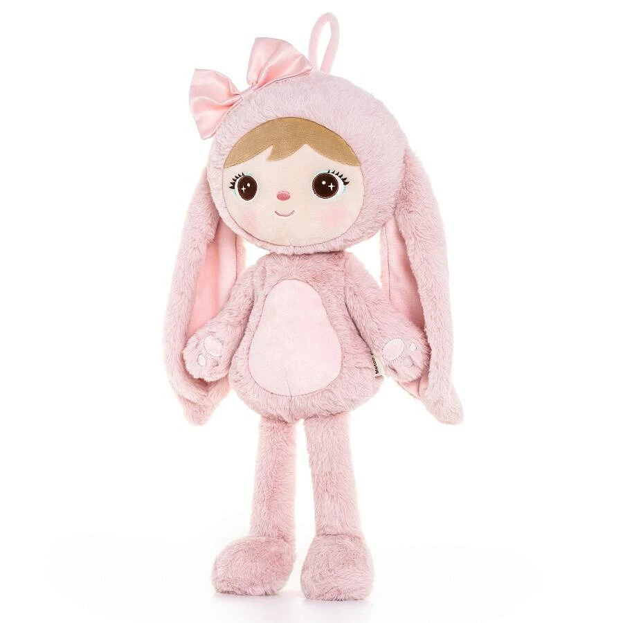 Papusa Personalizata iepurita cu Blanita Roz (10) Papusa Personalizata iepurita cu Blanita Roz