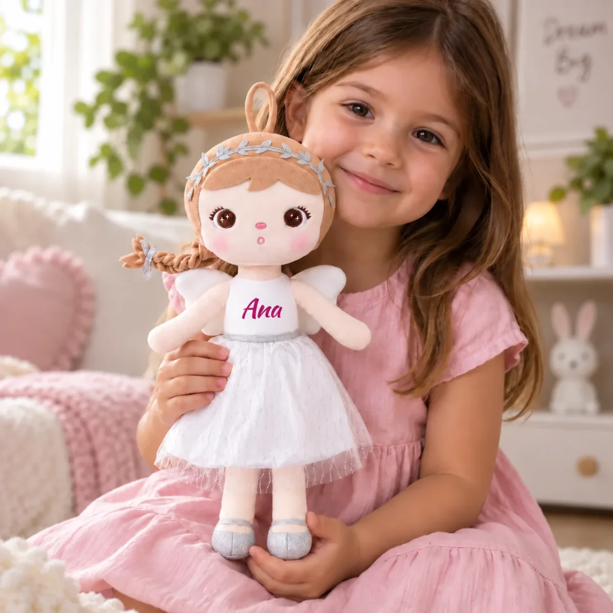 Păpușă Personalizată Îngeraș – 35 cm Păpușă Personalizată Îngeraș – 35 cm