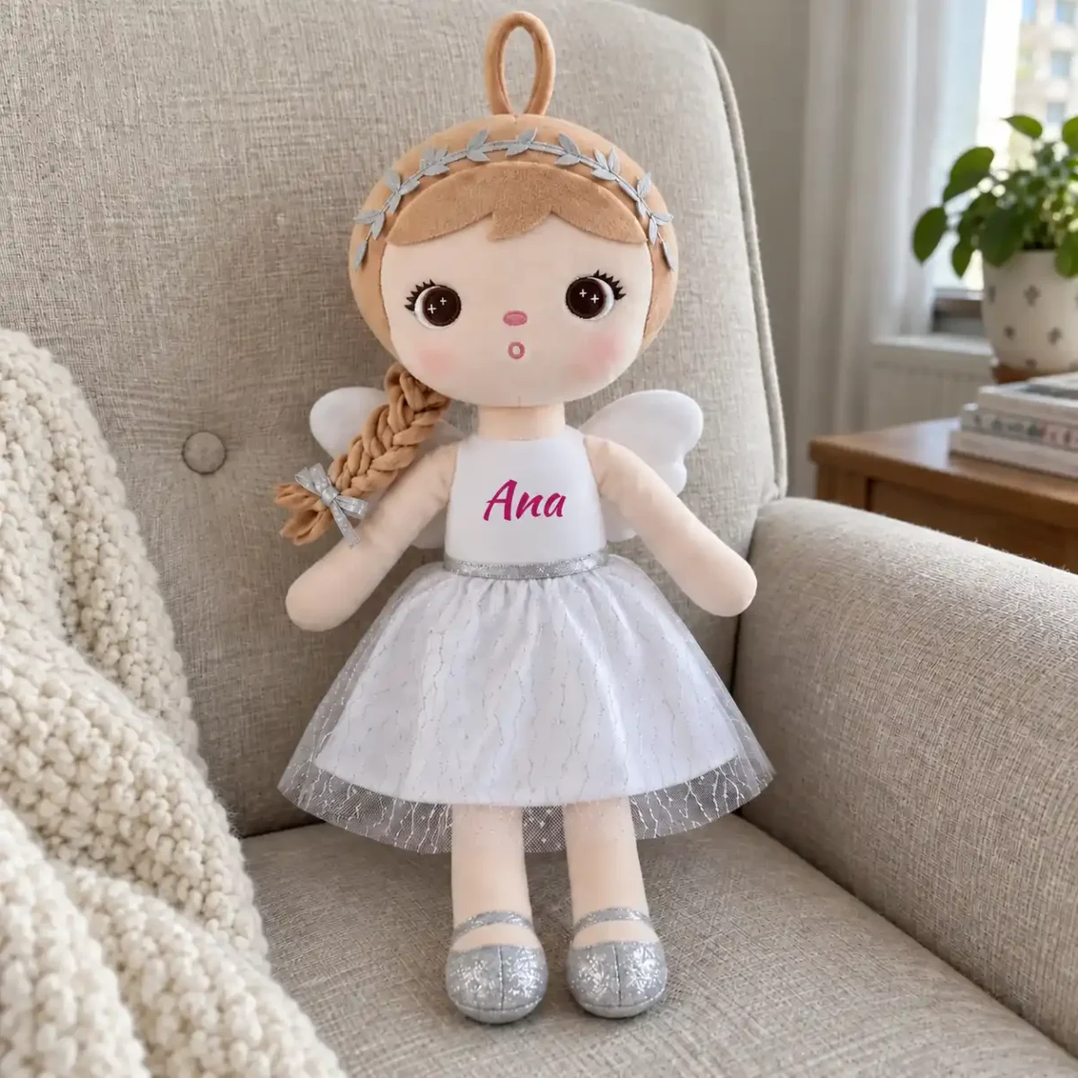 Păpușă Personalizată Îngeraș – 35 cm (3) Păpușă Personalizată Îngeraș – 35 cm